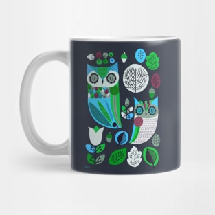 Midcentury Night Owls Mug